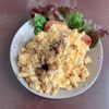 そうちゃんまま。の作ってみた!投稿(ビールに最高【お手軽ステーキスクランブルエッグのせ】)