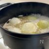 とろっと甘い♪旬を味わう【丸ごと新玉ねぎのそぼろ煮】の工程3