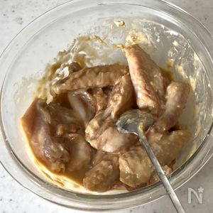 手羽中の唐揚げ】絶品！ザクザクチキン | レシピサイトNadia