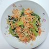 ふうかの作ってみた!投稿(やみつき【野菜の３色ナムル】レンジで簡単！)
