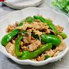 味付け材料2つ!豚こまとピーマンの味噌炒め