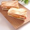 とのちゃまの作ってみた!投稿(ベーコンエッグとキャベツのホットサンド)