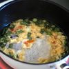 子どもが絶賛！【オクラとにんじんのふわたま中華スープ】の工程3