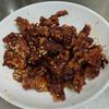 鶏皮坊主の作ってみた!投稿(【包丁不要!カリカリ豚こまの甘酢ごま和え】子供爆食♡︎)