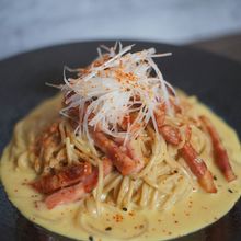 【蕎麦で作る!】和ルボナーラ