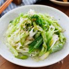 『ねぎ塩キャベツ』やみつき副菜☆野菜だけで簡単！