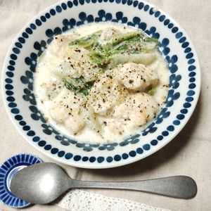 M＊Pの作ってみた!投稿(【鶏むね肉と白菜の塩麹クリーム煮】シンプルな味付け♪)