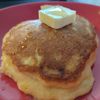 ゆめままの作ってみた!投稿(泡立てないスフレパンケーキ♪材料3つ♡あの食材で驚きの食感)