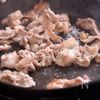 豚肉と小松菜のうま塩炒め*大盛り街中華*の工程2