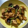 やすＰの作ってみた!投稿(【夏野菜を使って】豚肉とナスといんげんのカレー炒め)