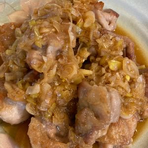 くだもの大好き🧡の作ってみた!投稿(《食べ過ぎ注意!!》絶品!!ご飯がすすむ油淋鶏（揚げない）)
