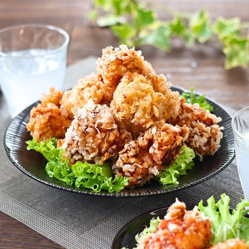 ライスペーパーで新食感！鶏胸肉の唐揚げ♪