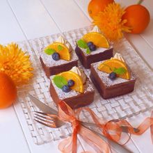 フライパンで出来る☆オレンジ・ショコラケーキ