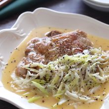 【香ばし鶏もものねぎ鶏だしペッパー】ねぎだく鶏だしが絶品！！