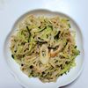ふうかの作ってみた!投稿(簡単ヘルシーなお惣菜😘♪もやしとちくわときゅうりの中華和え)
