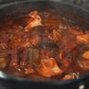 さんまとなすの黒酢トマト煮の工程6