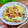 バジル香る~濃厚ガーリック焼きそば