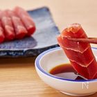 サクの刺身を美しく、おいしく切り分けるコツ