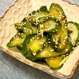 michuの作ってみた!投稿(カリカリ♡きゅうりの香味漬け【#作り置き#お弁当#やみつき】)