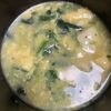 tomo🤗の作ってみた!投稿(【小松菜ときのこと豆腐の卵スープ】栄養満点◎じんわり染みる♡)
