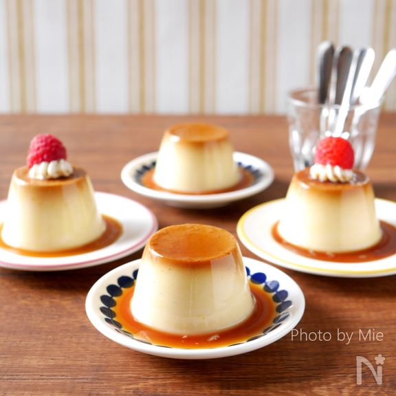 【卵なし/★豆乳バージョン】カラメルプリン
