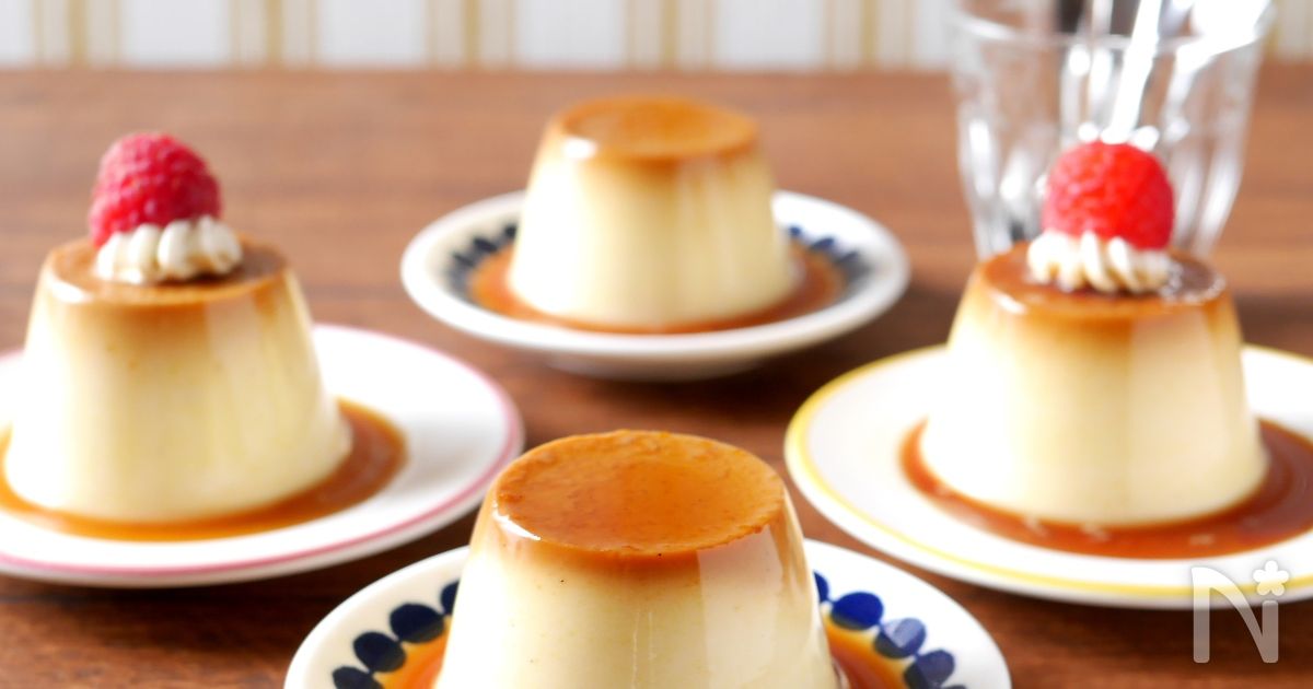 卵なし 豆乳バージョン カラメルプリン By Mie レシピサイト Nadia ナディア プロの料理家のおいしいレシピ