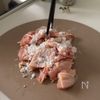 鶏とミョウガの白だし炒めの工程2