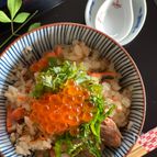 鮭の切り落としde節約♡はらこ飯