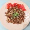 milkの作ってみた!投稿(簡単！舞茸とひき肉の甘辛炒め)