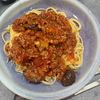tanu🌿の作ってみた!投稿(なすと合挽き肉のミートソースパスタ。野菜たっぷり♪)