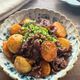 【じゃがいもと牛肉の煮っころがし】こってり甘辛！