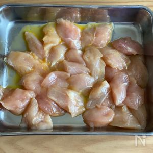 自慢のズボラ飯☆ささみの揚げないチキン南蛮 | レシピサイトNadia