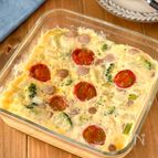 【とろ〜りチーズの具沢山オムレツ】電子レンジで1発！