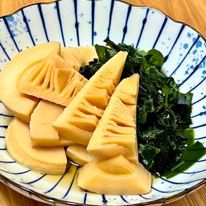 michuの作ってみた!投稿(たけのことわかめのやさしい煮物【作り置き】)