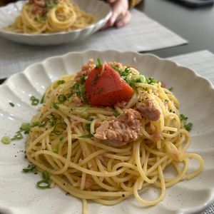 ぴよぴよの作ってみた!投稿(めっちゃ簡単！そして旨い♡『和風明太ツナパスタ』)
