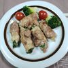 M*Pの作ってみた!投稿(豚巻き小松菜にんにくだれ『材料少なめなのにやみつき』)