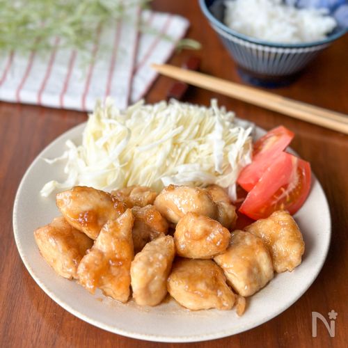 ささみで作る「照り焼きチキン」