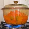 ブレンダー不要！重ね煮かぼちゃスープの工程4