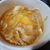 renaの作ってみた!投稿(もやしと落とし卵のピリ辛スープ【トロッと半熟♪簡単汁物】)