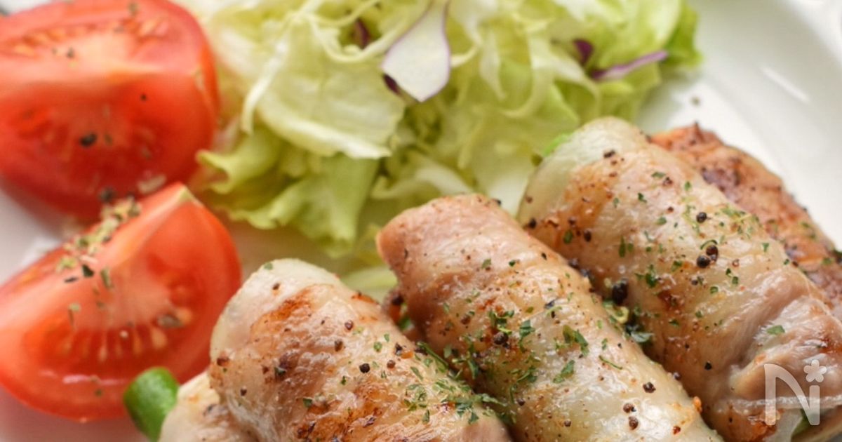 竹輪deかさ増し♡お弁当に♡アスパラと竹輪の豚バラ巻き♡