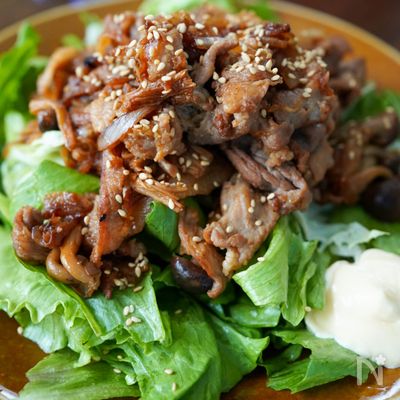 きのこたっぷり♪『しめじとえのきの牛肉しぐれ煮✨』