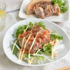 あっさりだけどがっつり☆ヘルシーカフェ風エスニック焼豚丼◎