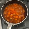 【お野菜たっぷりトマトスープ】ケチャップで簡単！コク旨！の工程3