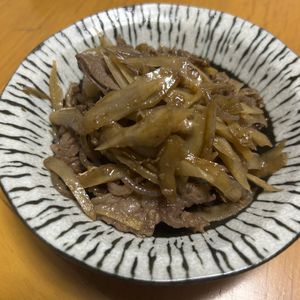 854503の作ってみた!投稿(ごはんがすすむ♪牛ごぼうのしぐれ煮)