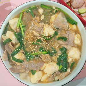 milkの作ってみた!投稿(【らくレピ】レンジで！＊豆腐と豚肉と春雨のスタミナとろみ煮＊)
