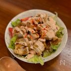 常備調味料で作る。漬けて焼くだけ【ケバブ丼】