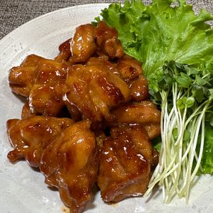 楽ラク手抜キッチン🐶🐾の作ってみた!投稿(【鶏もも肉の照り焼き】コツを抑えてジューシー)