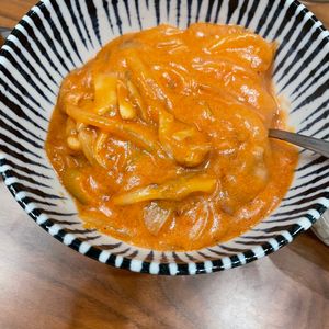 1169387の作ってみた!投稿(ワンパン15分！牛乳＆ケチャップで！鶏肉のトマトクリーム煮)