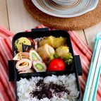 10分でできる！家族大興奮♡極旨カレーマヨ味の焼き鳥弁当