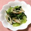 あれつくろっと☆の作ってみた!投稿(レンジで2分！チンゲン菜と竹輪の塩昆布ラー油和え)
